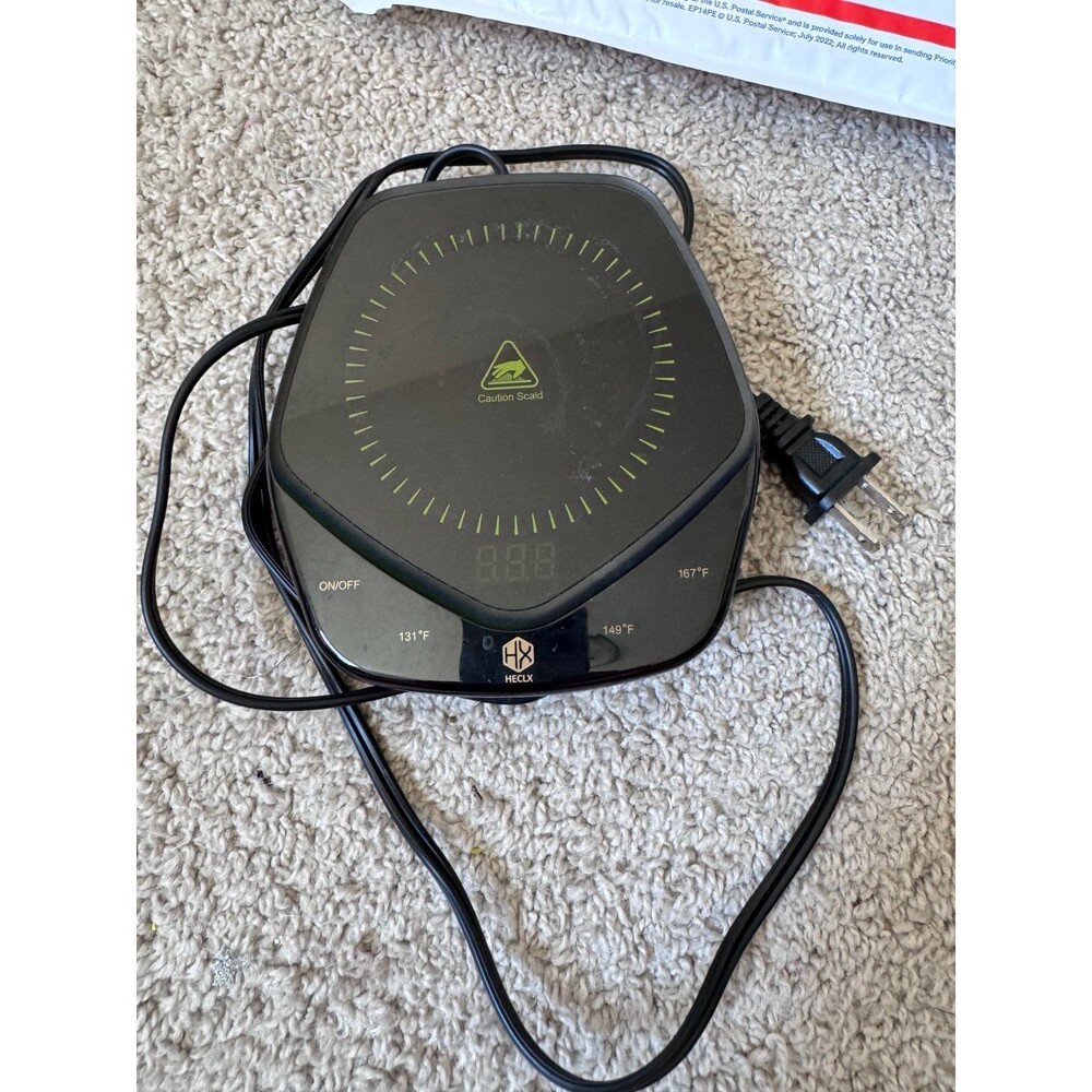 Electric Mug Warmer 25W HECLX HX-A616 Coffee Cup Heater 131°–167°F